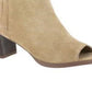Bella Vita Women's Desert Lex Suede Bootie Beige  Size 9.5 W