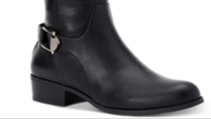 Alfani Women's Kallumm Knee High Fashion Boots Black Size 7.5