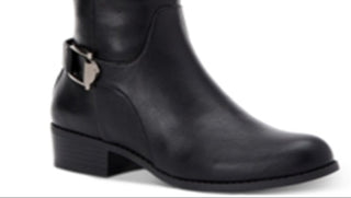 Alfani Women's Kallumm Knee High Fashion Boots Black Size 7.5