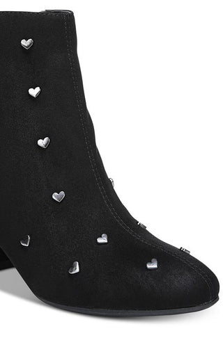 Bar III Women's Jadine Faux Suede Ankle Booties Pink Size 6.5M