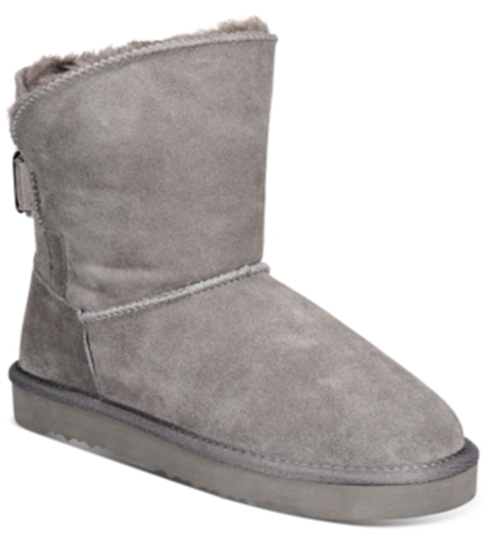 Style & Co Women's Teenyy Cold Weather Booties Gray Size 11 M