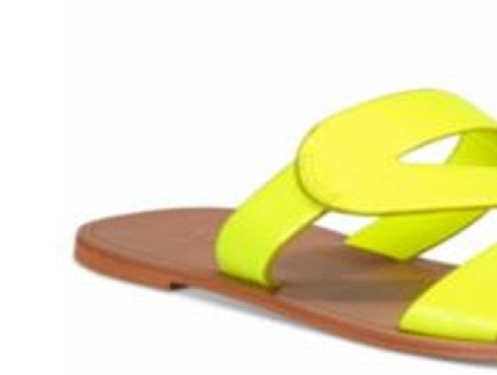 Aldo Women's Falema Flat Sandals Yellow Size 9 B