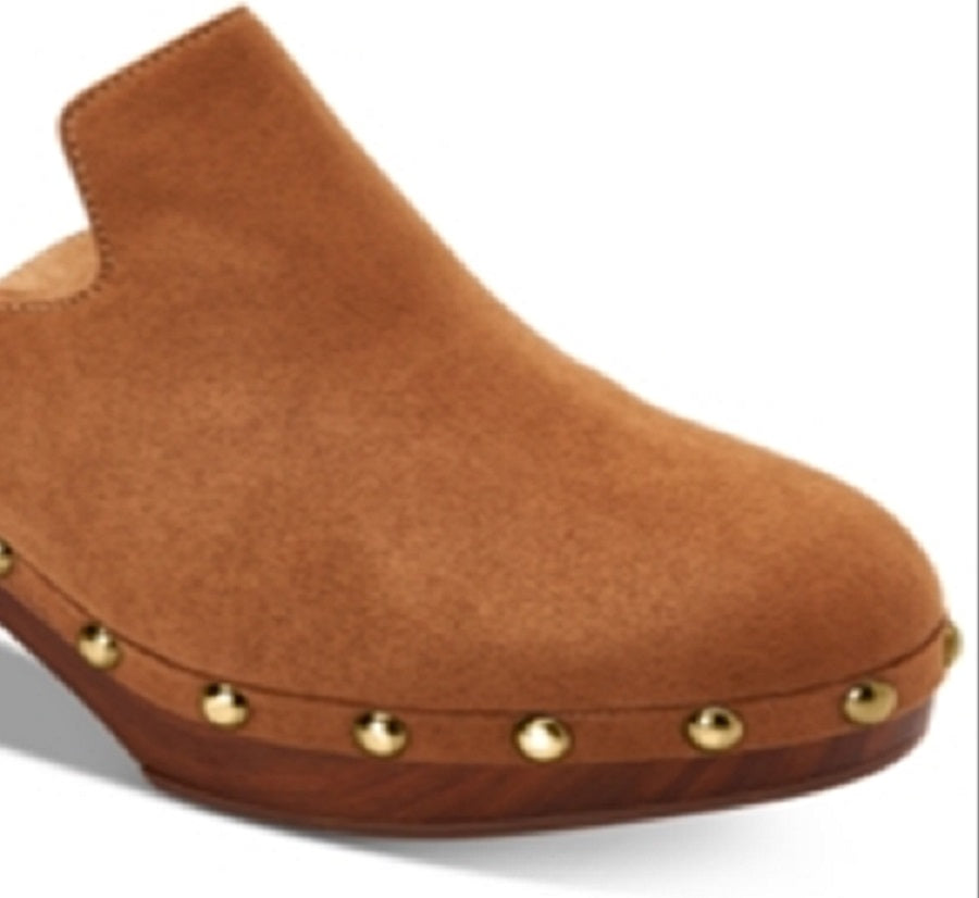 Style & Co Women's Trystan Slip on Clogs Shoes Brown Size 6.5 M