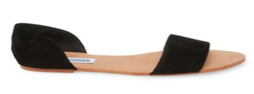 Steve Madden Women's Fabric Open Toe Casual Slide Sandals Blush Size 8.5 M