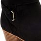 Giani Bernini Women's Oleesia Memory Foam Ankle Booties Black Size 8 W