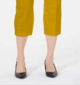 Alfani Women's Capri Pants Yellow Size 2 Petite