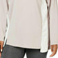 Calvin Klein Women's Performance Cowl Neck Hoodie Pullover Purple Size Medium
