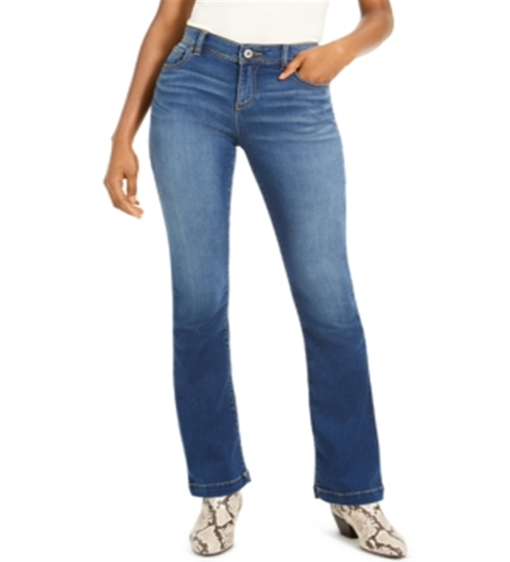 INC International Concepts Women's Bootcut Jeans Blue Size 16