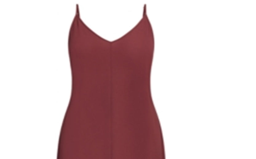 City Chic Women's V Neck Maxi Dress Red Size 22W