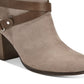 Material Girl Women's Melany Faux Suede Ankle Booties Brown Size 11 M