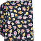 Bar III Men's Newbury Floral Floral Print Business Neck Tie Black Size Regular