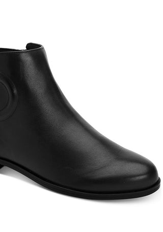 Alfani Women's Avvia Closed Toe Ankle Fashion Boots Burgendy Size 7 M -