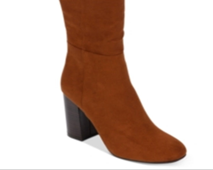 Kenneth Cole Reaction Women's Corie Lace Dress Boots Brown Size 7 M