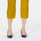 Alfani Women's Capri Pants Yellow Size 16 Petite