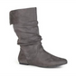 Journee Collection Women's Shelley 3 Boot Gray Size 10 M