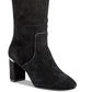 Alfani Women's Nessii Tall Block Heel Knee High Boots Gray Size 7 M