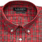 Ralph Lauren Men's Dress Shirt Red Size 14.5X32X33