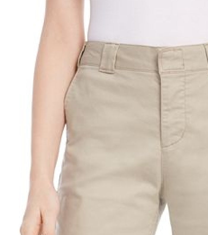 Dickies Junior's Flex Bootcut Trouser Pants Brown Size 15