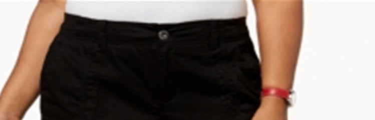 Style & Co Women's Shorts Black Size Petite Small
