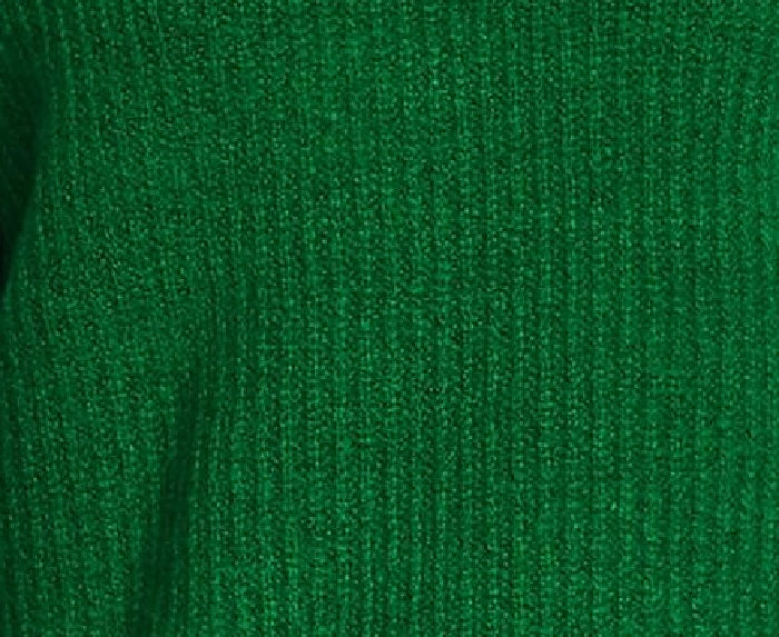 Vince Camuto Women's Ribbed V Neck Sweater Green Size Medium