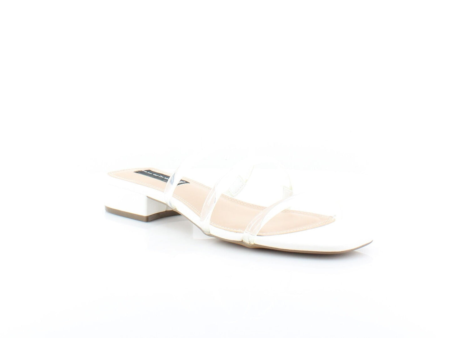 Steven by Steve Madden Women's Hades Slip on Slide Sandals White Size 8 M