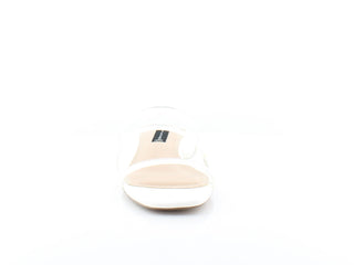 Steven by Steve Madden Women's Hades Slip on Slide Sandals White Size 8 M