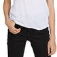 Volcom Women's Tee Shirts Logo Easy Babe Rad Tee White Size L