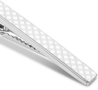 Ryan Seacrest Distinction Men's Randy Tie Bar Gray Size Regular