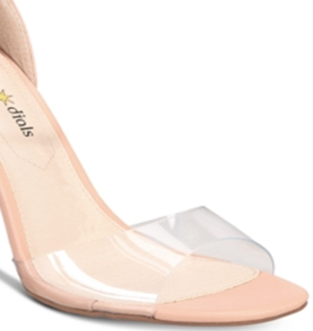 Seven Dials Women's Natalie Open Toe Ankle Strap Classic Pumps Brown Size 7 M