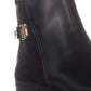 Tommy Hilfiger Women's Faux Leather Ankle Booties Black Size 8 M