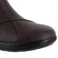 Easy Street Women's Round Toe Wedge Zip up Booties Brown 8.5 M