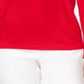Karen Scott Women's Cotton Scoop-Neck Top Red Size Large