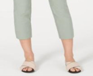 Charter Club Women's Pull on Capri Pants Green Size 8 Petite