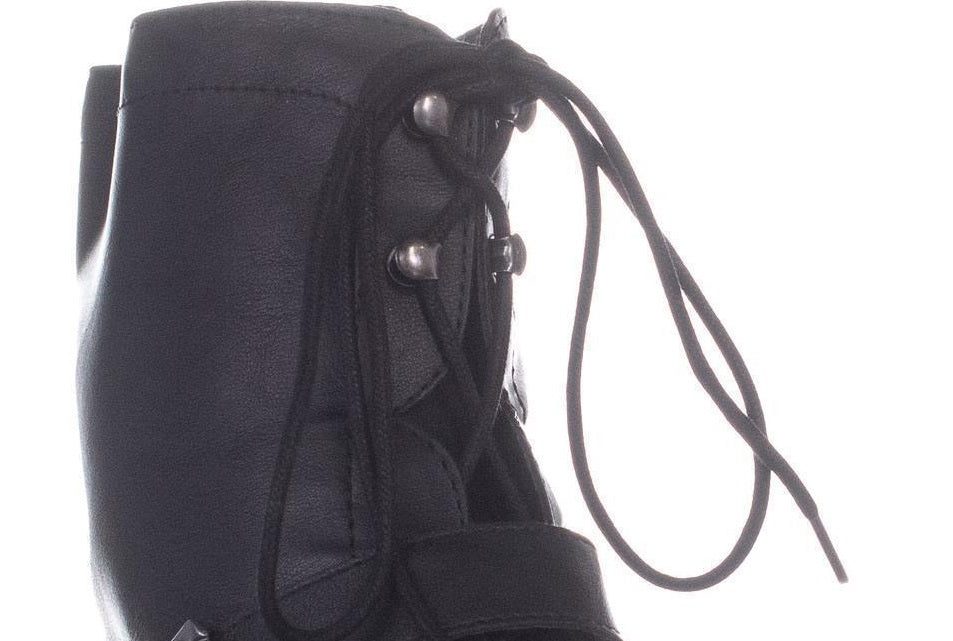 American Rag Women's Farrahh Combat Boots Black Size 7.5 M