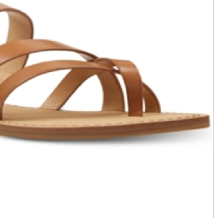 Nine West Women's Claire Toe Thong Sandals Brown Size 9 M
