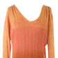 JM Collection Women's Scoop Neck Top RedSize Small