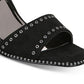 Carlos By Carlos Santana Women's Nelli Ankle Strap Heeled Sandal Black Size 9.5 M