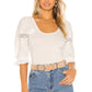 Free People Women's Something Special Tee White Size Small