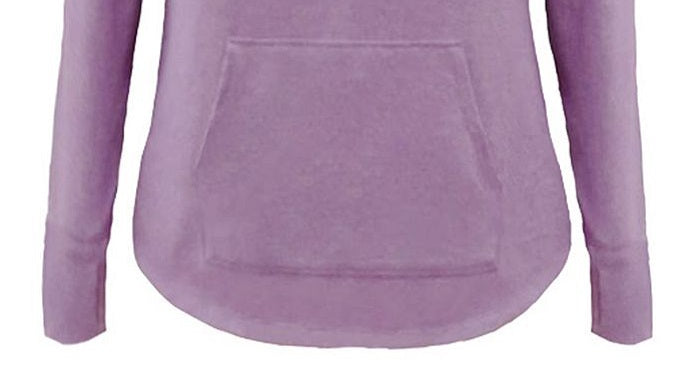 Ideology Women's Hooded Comfy Sweatshirt Pink Size X-Large