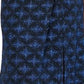 Alex Evenings Women's Glitter Short Sleeve V Neck Maxi Sheath Evening Dress Blue Size 14