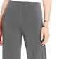 Alfani Women's Knit Wide Leg Pant Gray Size Petite S