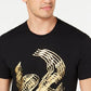 INC International Concepts Men's Foil Skull T-Shirt Black Size Small