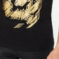 INC International Concepts Men's Foil Skull T-Shirt Black Size Small