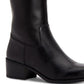Alfani Women's Round Toe Knee High Fashion Boots Black Size 7.0