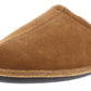 Gold Toe Men's Suede Memory Foam Slip on Slippers Brown Size X-Large
