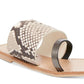 Steve Madden Women's Ronny Toe Ring Thong Sandals Brown Size 11 M