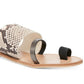 Steve Madden Women's Ronny Toe Ring Thong Sandals Brown Size 11 M