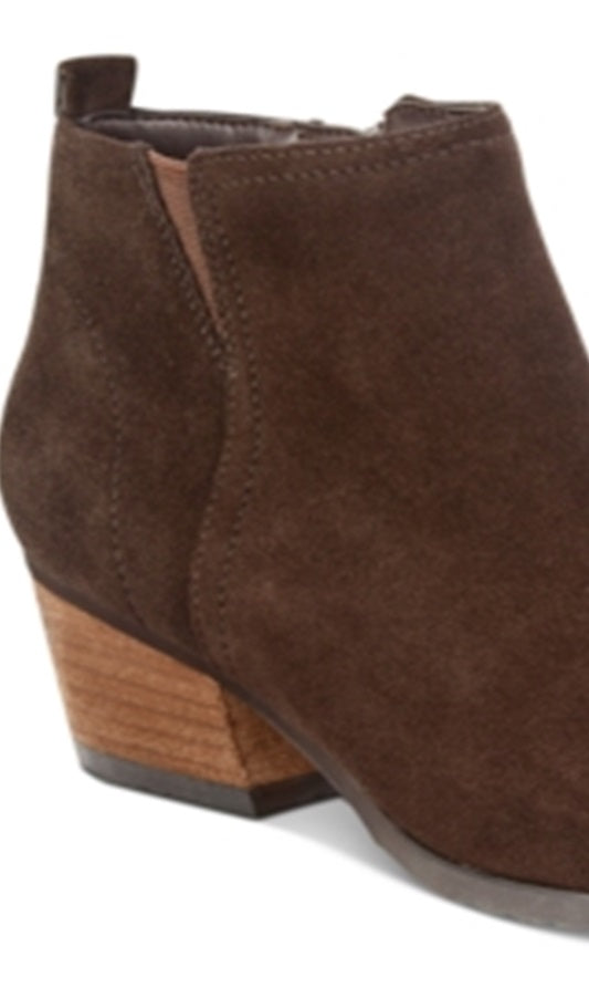 Aqua College Women's Isla Waterproof Booties Brown Size 12M