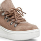 Madden Girl Women's Lace up Fashion Sneakers Shoes Brown Size 8 M