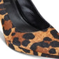 DKNY Women's Camel Leopard Lexi Pump Brown Size 8